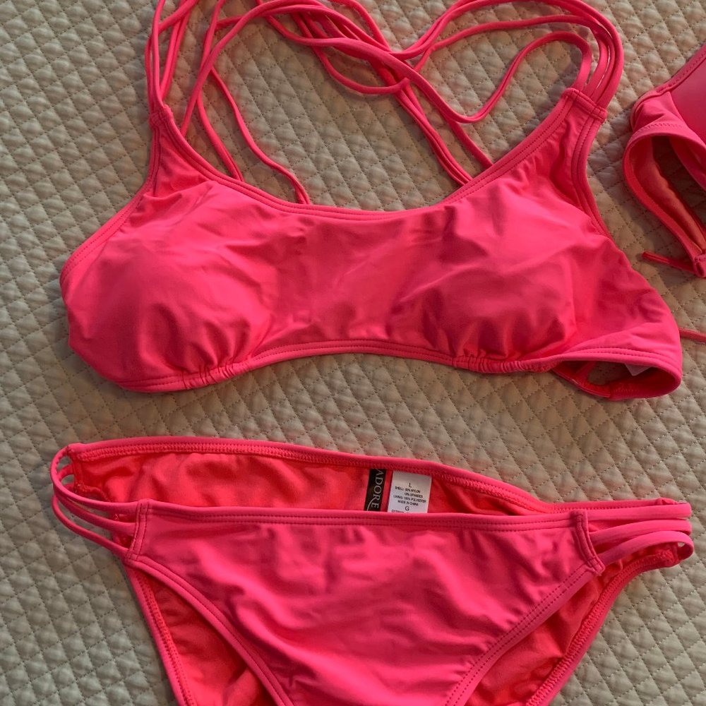 3 Piece Adore Me/Victoria Secret Bikini Bundle